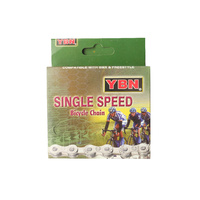 Chain YBN Single Speed 1/8x1/2 116 Link Silver S410RB AntiRust