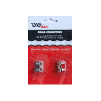 Chain Joiner Taya (Pair) No Tools Single Speed 1/8" SC-33 Silver
