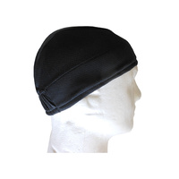 Skull Cap Micro Mesh Breathable Polyester with Terry Sweatband Goodstar Black