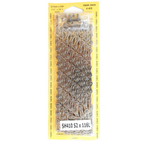 Chain YBN Single Speed 1/8x1/2 116 Link SH410 Light