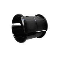 Handlebar Reducer Shims Alloy 31.8mm to 25.4mm Anodised Black FMFXTR
