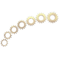 Cog Single Splined 1/8" x 12T-18T Steel Chrome Formula SKU-3