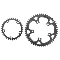 Chainring Set Compact Road Bike 9 - 11 Speed 50/34 x 110BCD Black BDSnail 