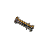 Seat Post Pin Steel Chrome 3 sizes 19/22/25mm Mr Control