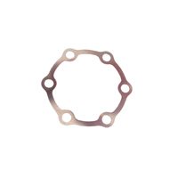 Disc Rotor Spacer Shim 6 Bolt Stainless Steel 0.2mm Pair Brakco 