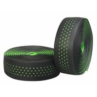 Handlebar Tape PU/EVA 4 Hole Black/Green ST-T14