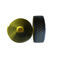 Handlebar Tape PU/EVA 4 Hole Black/Yellow ST-T14