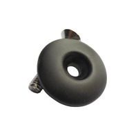 Head Stem Cap Carbon UD Matte Finish with Stainless Screw 1-1/8" 