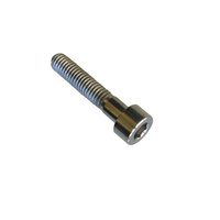 Head Stem Cap Screw Grade 5 Titanium Socket Head M6 x 30mm Silver Tiremet