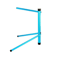 Bike Rack Floor Stand for Hollow Axle Bikes Aluminium TL-029 Blue