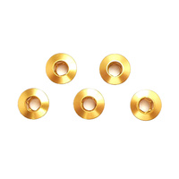 Chainring Bolt Set Single Short 4.0mm Alloy Gold CL4082