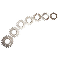 Cog Single 3/32" x 13T-20T 7mm Wide Splined CrMo Steel Double Tempered TRSKF