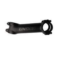 Head Stem Alloy Road 1-1/8" 120mm x 31.8mm x 17 Degree Uno Black