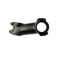 Head Stem Alloy Road 1-1/8" 80mm x 31.8mm x 17 Degree Uno Black