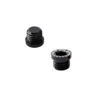 V-Brake Pivot Boss Blanking Screws (Pair) M10 Anodised VB-10 Muqzi Black