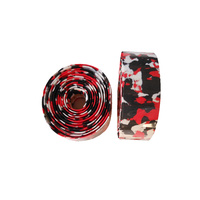 Handlebar Tape Velo EVA Self Stick Marble Black/Red/White VLT-001-70