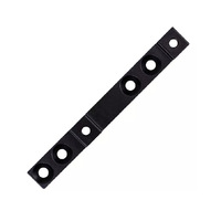 Bottle Bidon Cage Bracket 4 Hole/2 Position Alloy Black WB-21054