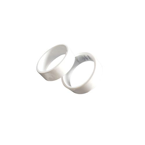Headset Spacers Budget set of 2 1-1/8" x 10mm x 34mm White 13016-5WH