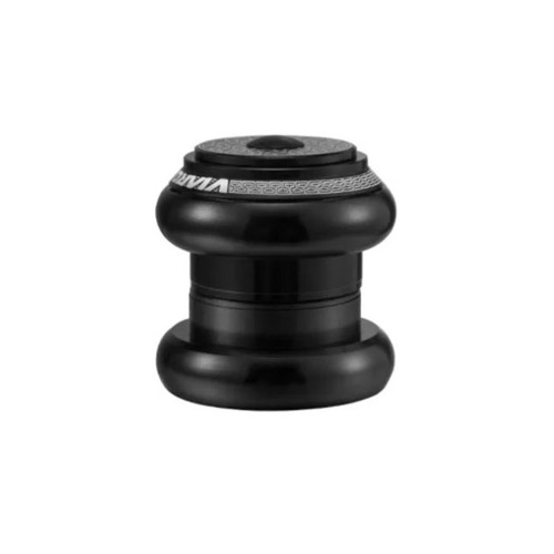 Headset Threadless 1-1/8" Anodised Viaron EC34/EC34 13030 Black