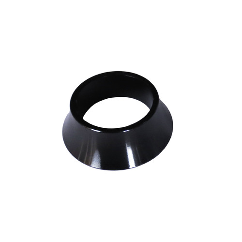 Alloy Headset Spacer - Conical 15mm x 1-1/8" Black Gloss Saint