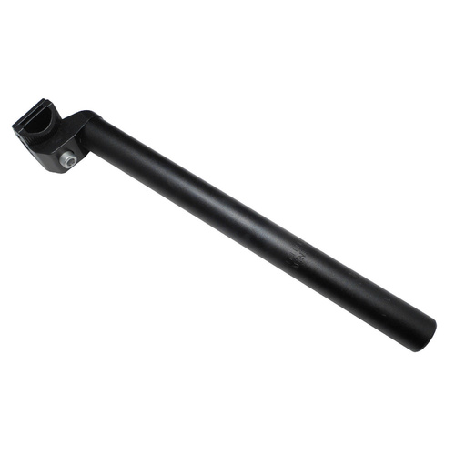 Seat Post Pillar Aluminium 25.4mm x 300mm Sandblast Black Saint 16001