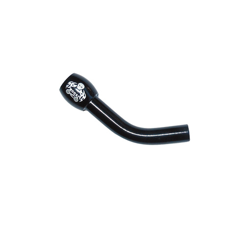 Derailleur Cable Guide Pipe 45 Degree Aluminium Black 