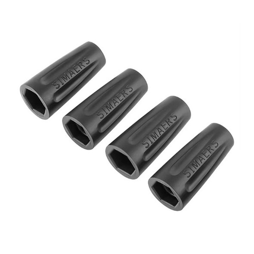 Brake Hose Compression Nut Dust Boot Cover Plastic (Pack of 4)