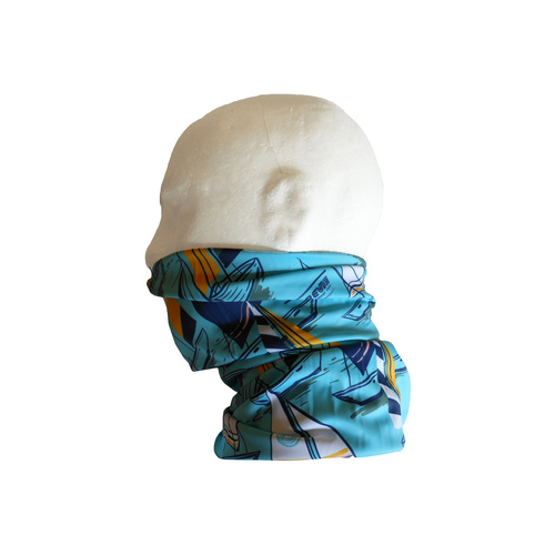 Neck/Face Non-Thermal Tube Bandana Polyester Sail Boats Blue Darevie Premium