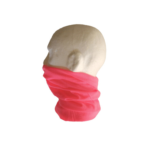 Neck/Face Non-Thermal Tube Bandana Polyester Pink