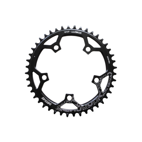 Chainring 110BCD x 44T for Shimano/Sram 5 arm Wide Narrow 1 x Systems Deckas