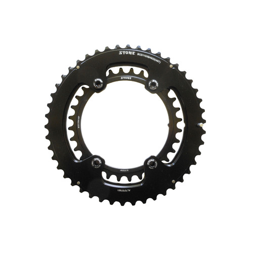 Chainring Set 110BCD x 46/32T AL7075/T651 for Shimano 4700 5800 6800 9000 Stone