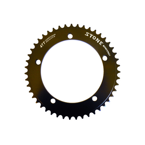 Chainring 144BCD x 47T for Track Single Fixie suits 1/8" Chain CNC Stone