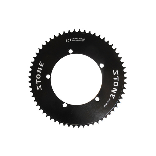 Chainring 144BCD x 60T for Track Single Fixie suits 1/8" Chain CNC Stone