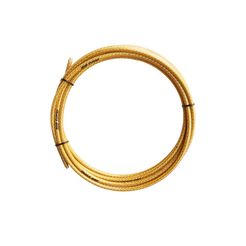 Brake Cable Set Road Bike with Slick Stainless inners Mars One Braided Gold