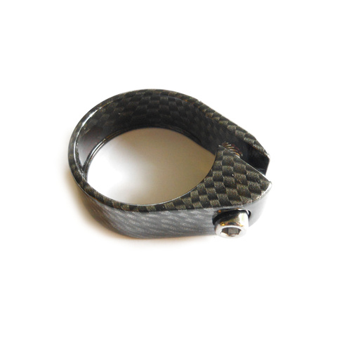 Seat Post Clamp Carbon Look 31.8mm only BCN105 Bevato