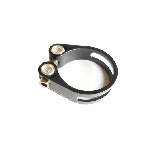 Seat Post Clamp Alloy Stainless 34.9mm Ultra Light Bevato BCN120
