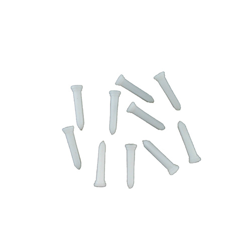 Cable Caps 3.0mm x 19mm Non Crimp Nylon White (Packet 20) Mars One