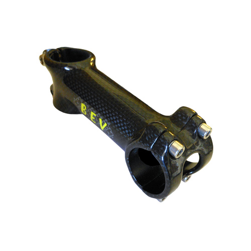 Head Stem Carbon Wrapped Alloy 110mm x 31.8mm Bevato 3k Gloss BSC314