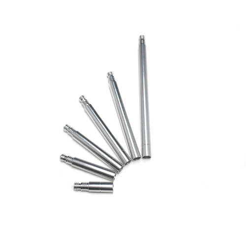 Valve Extensions Extenders Presta CNC Premium T-Type Pair 6 Sizes Silver BVT