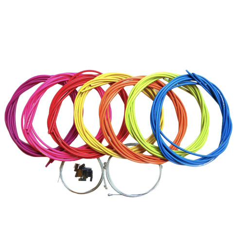 Brake & Gear Cable Set Universal Inners/Outers/Ferrules Various Colours CAB-SIS 