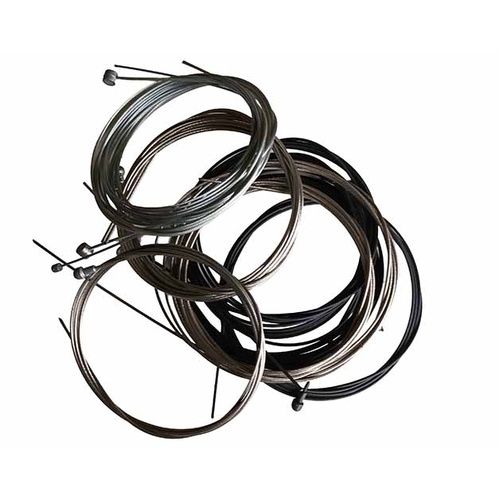 Assorted cables - mainly brake - Teflon/Stainless/Steel 13 pieces