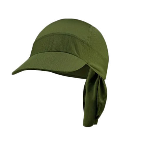 Cycling Cap Light Weight Tie Up Dark Green