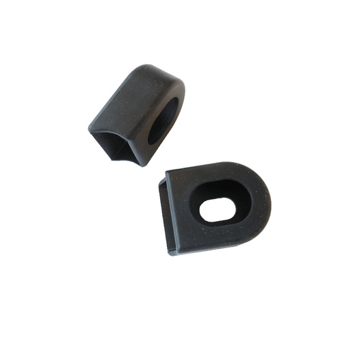 Crank Boots Pair Silicone Rubber Universal Saint Black 18022