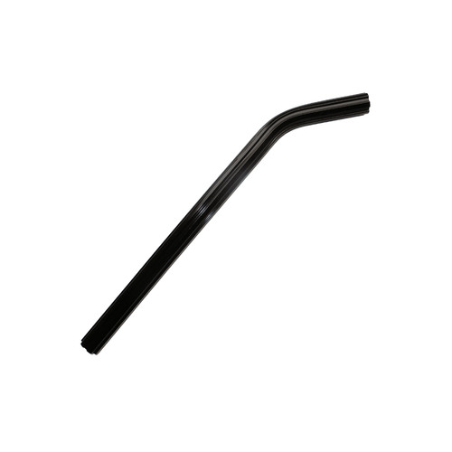 Seat Post Pillar Aluminium Fluted 400mm x 22.2mm Layback ED Plated Black