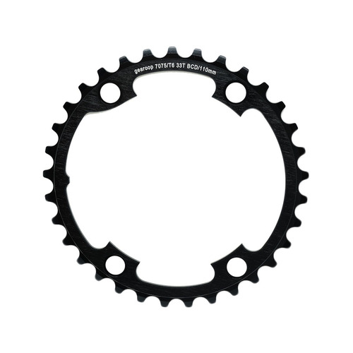 Chainring 110BCD x 33T Inner for Shimano 9100 & R8000 Gearoop Challenger CCW32D