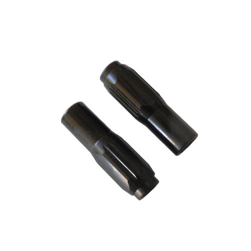 Gear Cable Adjusters Pair In Line Black Coloury CL4204