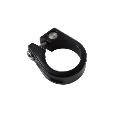 Seat Post Clamp Anodised 25.4mm Mr Control CL-02K Black