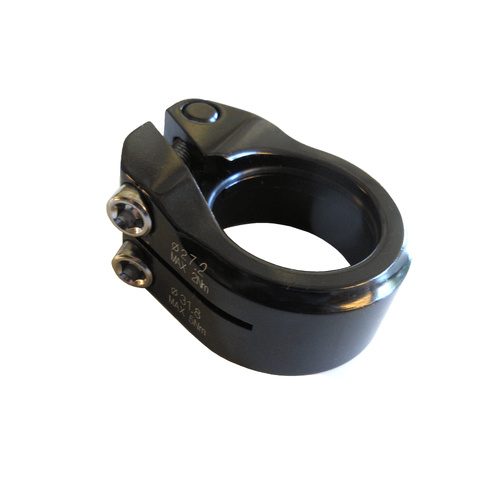 Seat Post Clamp Anti-Slip Stepped CNC Alloy 31.8mm Sealed CL3301