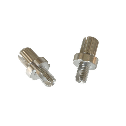 Brake Lever Adjusters MTB Anodised Alloy 7mm Silver CL4216A
