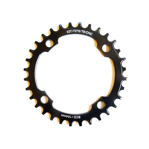 Chainring Single MTB 104BCD x 32T 7075T6 CNC Wide Narrow 9,10,11,12 Speed Shun